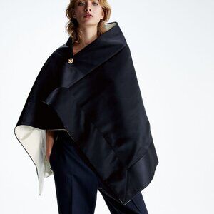 IN SEARCH OF: H&M Statement-Button Reversible Cape